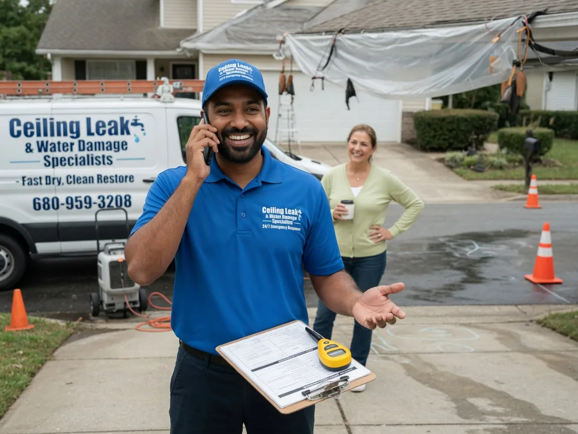 Ceiling Leak Cleanup Herndon, KY FAQs